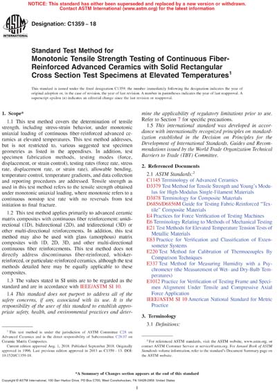 Standards PDF Cover Page