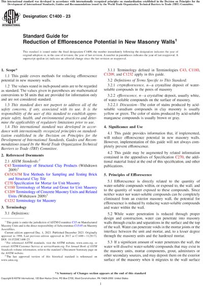 Standards PDF Cover Page