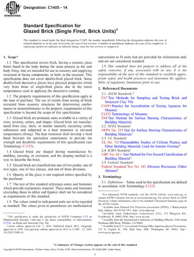 Standards PDF Cover Page