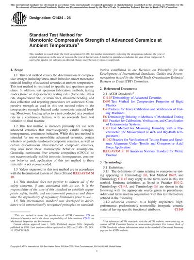 Standards PDF Cover Page