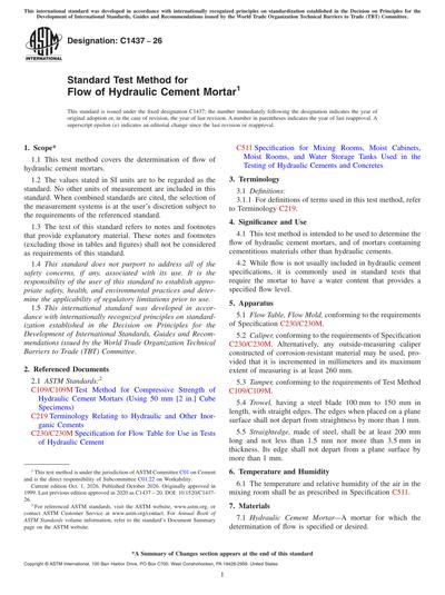 Standards PDF Cover Page