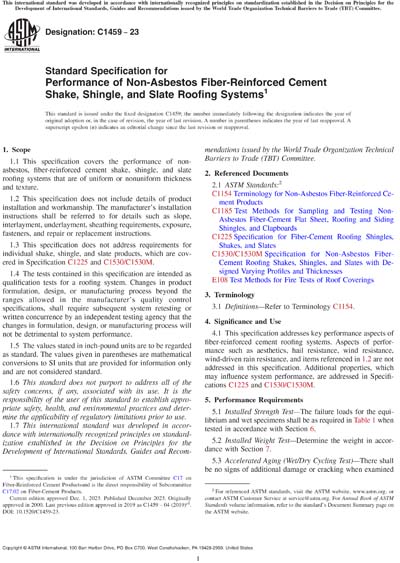 Standards PDF Cover Page
