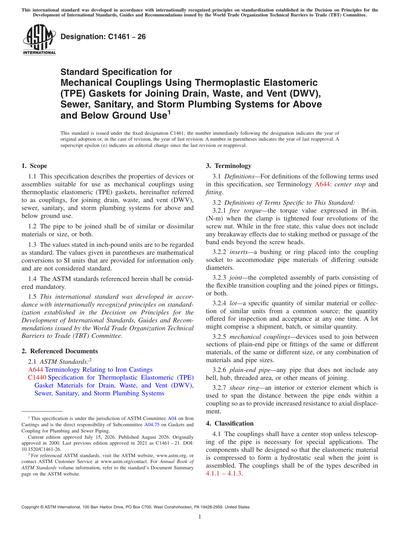 Standards PDF Cover Page