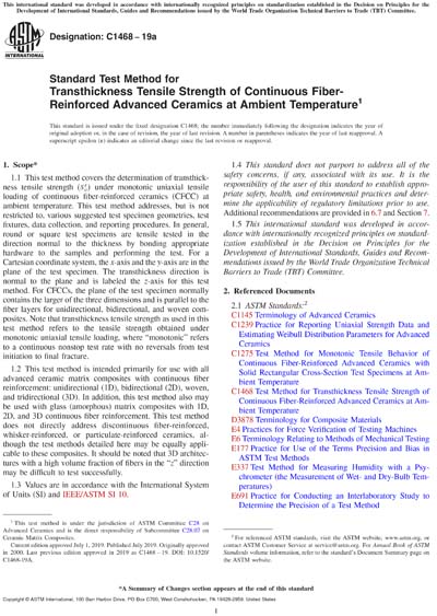 Standards PDF Cover Page