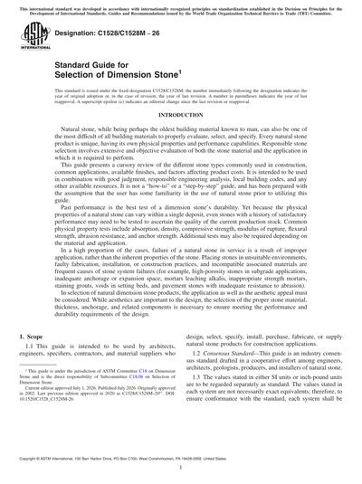 Standards PDF Cover Page