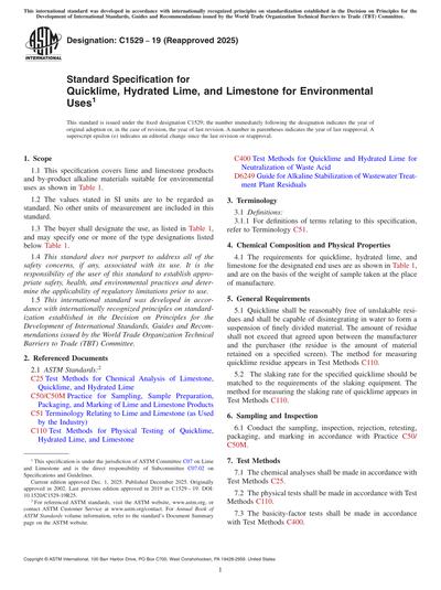 Standards PDF Cover Page