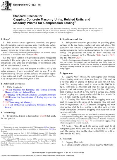 Standards PDF Cover Page
