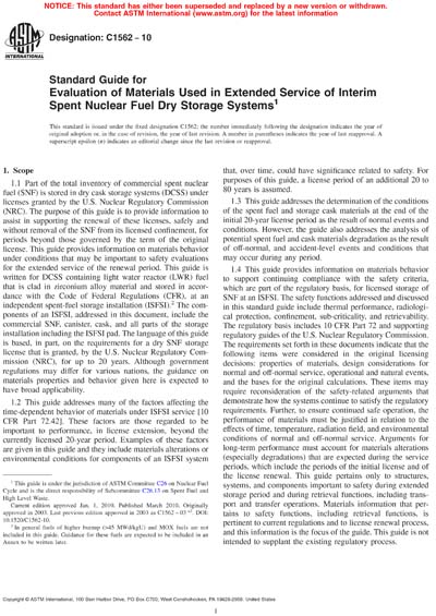 Standards PDF Cover Page