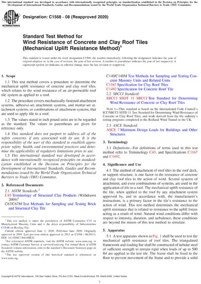 Standards PDF Cover Page
