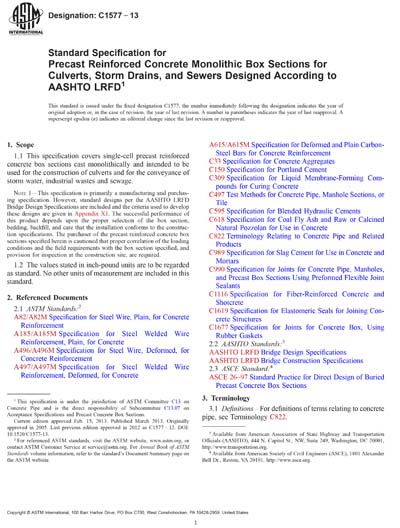 Standards PDF Cover Page