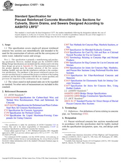 Standards PDF Cover Page