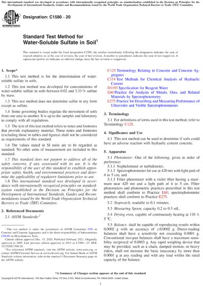 Standards PDF Cover Page