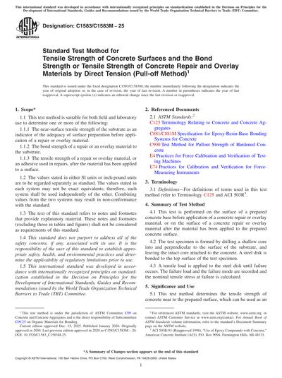 Standards PDF Cover Page