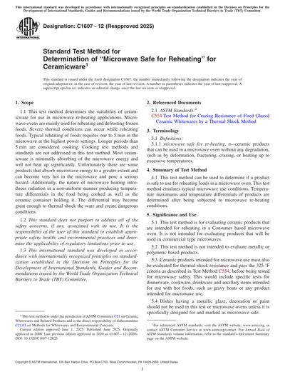 Standards PDF Cover Page