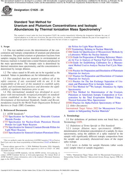 Standards PDF Cover Page