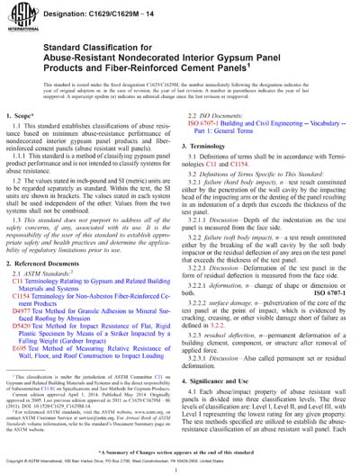 Standards PDF Cover Page