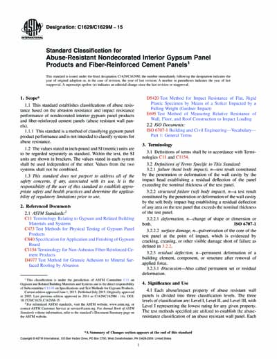 Standards PDF Cover Page