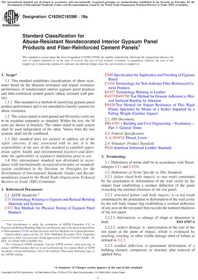 Standards PDF Cover Page
