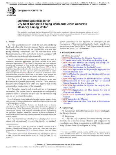 Standards PDF Cover Page