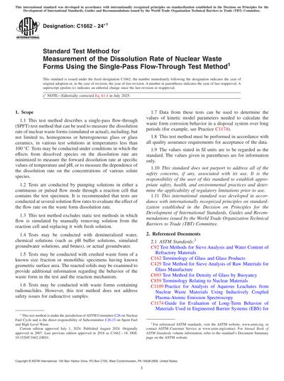 Standards PDF Cover Page