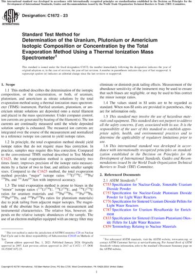 Standards PDF Cover Page