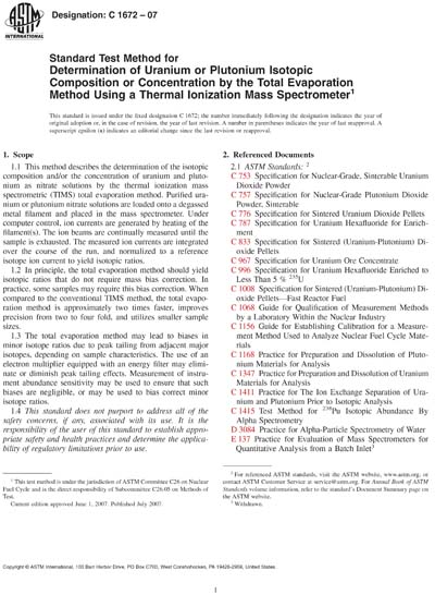 Standards PDF Cover Page