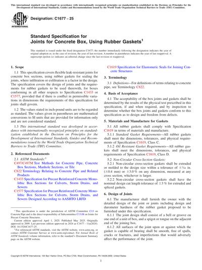 Standards PDF Cover Page