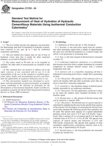 Standards PDF Cover Page
