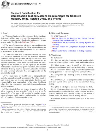 Standards PDF Cover Page