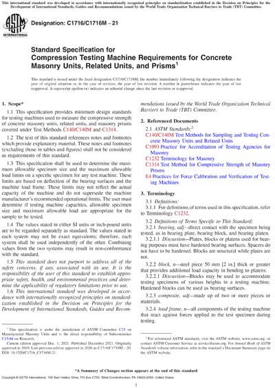 Standards PDF Cover Page