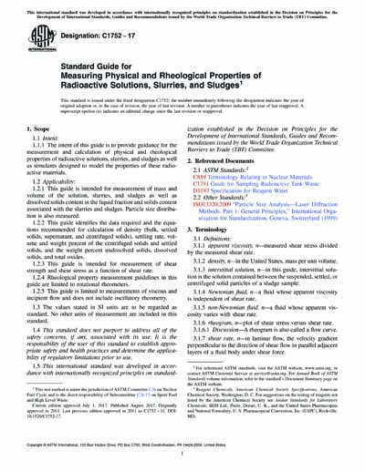 Standards PDF Cover Page