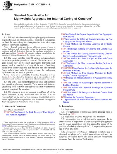 Standards PDF Cover Page