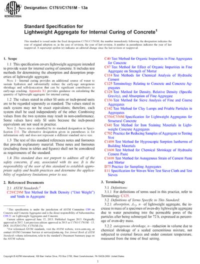 Standards PDF Cover Page