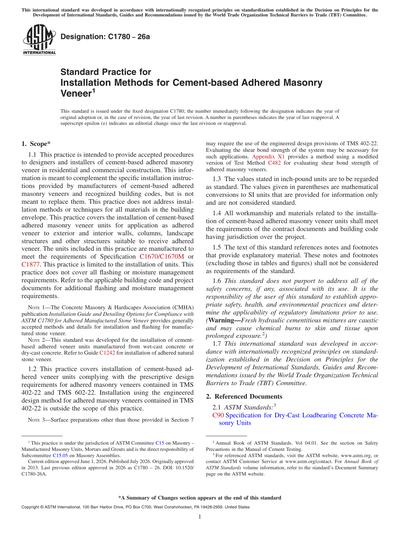 Standards PDF Cover Page
