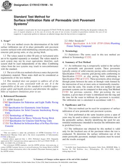 Standards PDF Cover Page