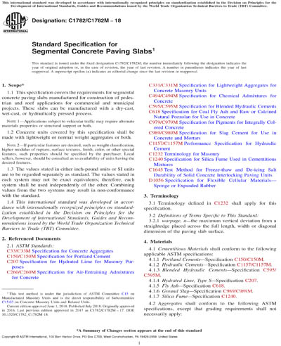 ASTM C1782/C1782M-18 - Standard Specification for Segmental Concrete ...