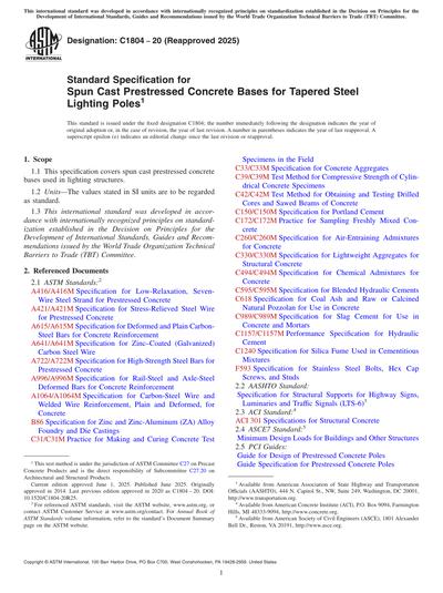 Standards PDF Cover Page