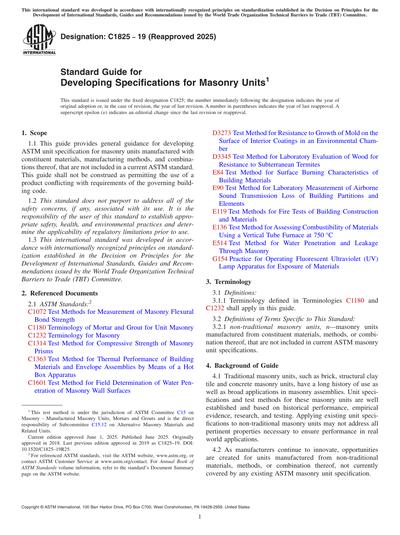 Standards PDF Cover Page