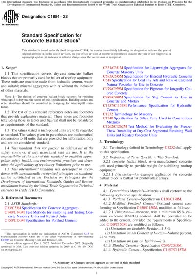 Standards PDF Cover Page