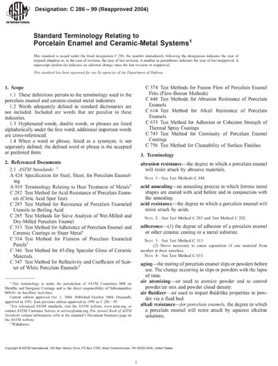 Standards PDF Cover Page