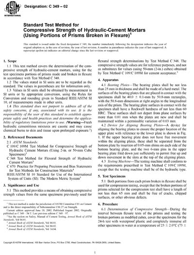 Standards PDF Cover Page