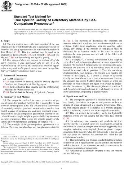 Standards PDF Cover Page