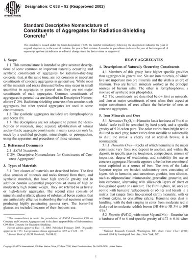 Standards PDF Cover Page