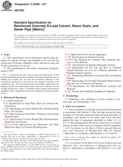 Standards PDF Cover Page