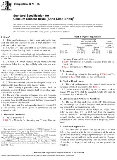 Standards PDF Cover Page