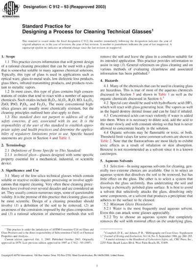 Standards PDF Cover Page