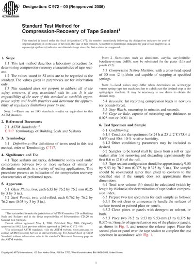 Standards PDF Cover Page