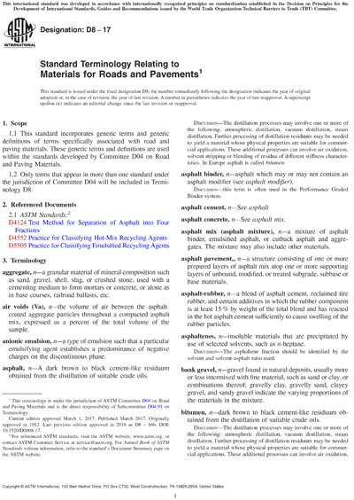 Standards PDF Cover Page