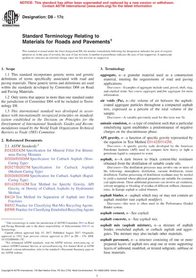 Standards PDF Cover Page