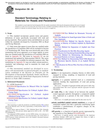 Standards PDF Cover Page